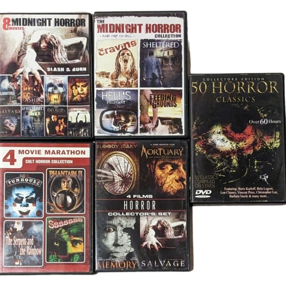 Lot of 15 Horror Movie DVDs Evil Dead, Army of Darkness, Night of the Living etc - Picture 5 of 5